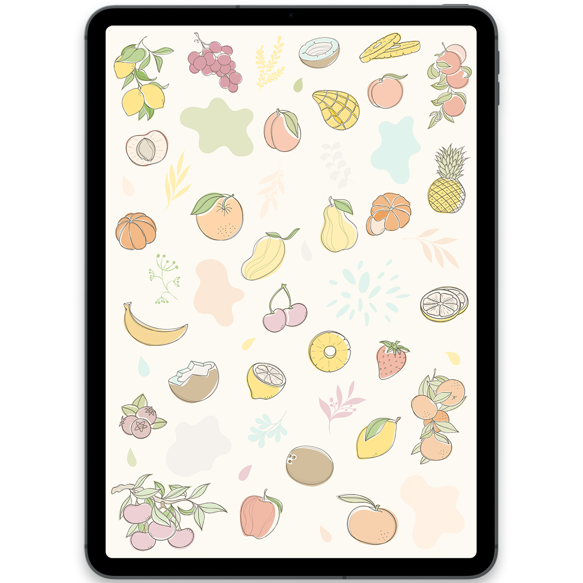 Boho Fruits Stickers