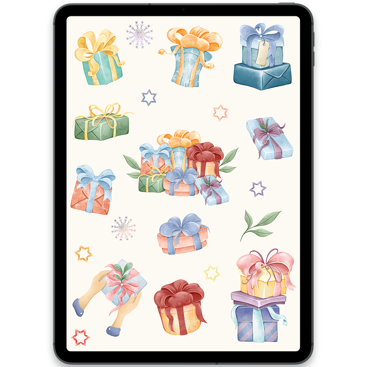 Christmas Gifts Stickers