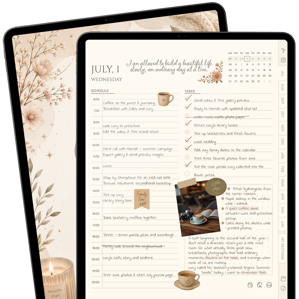 Cozy Midyear Planner 26/27