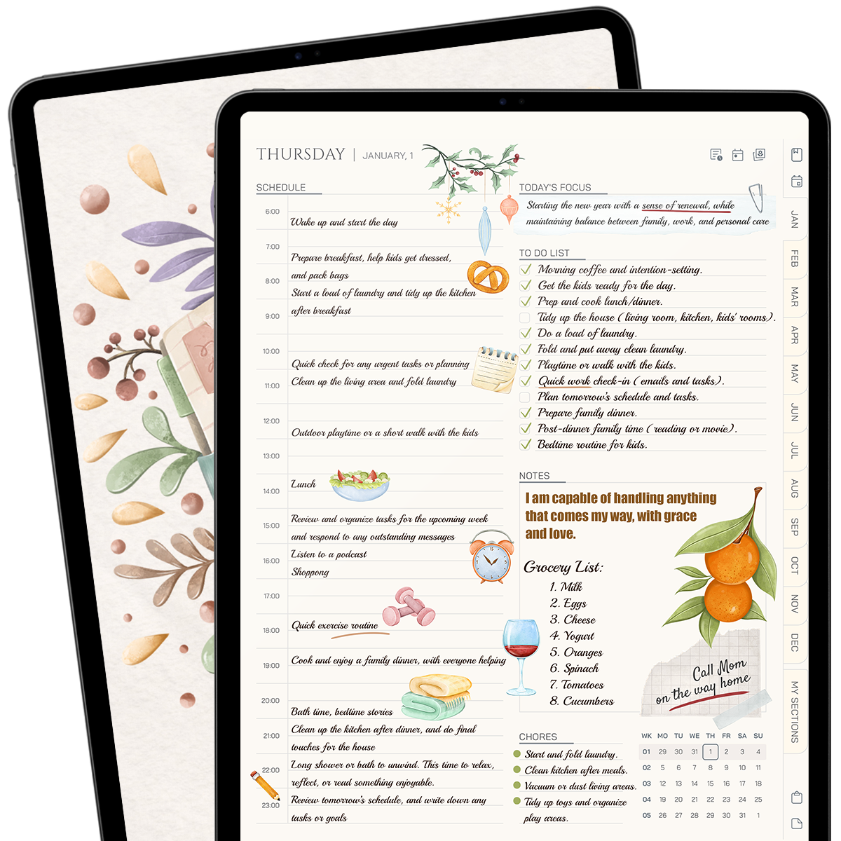 Daily planner 2026