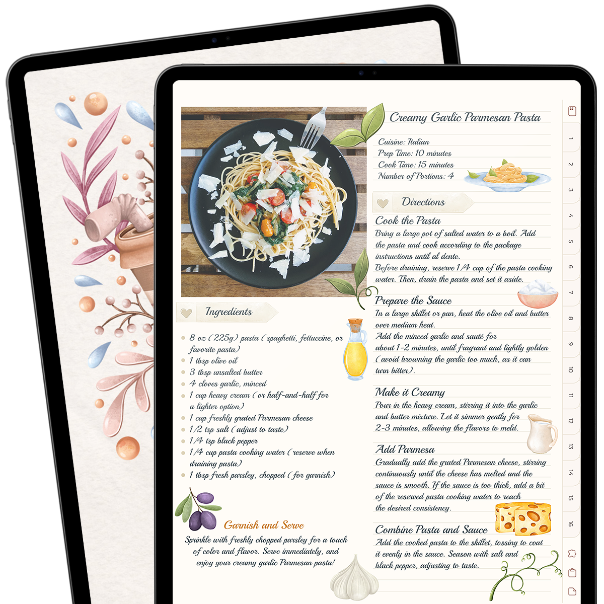 Digital notebook