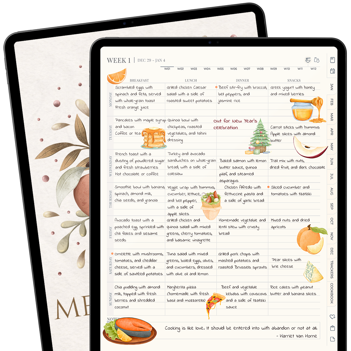 Meal planner 2026