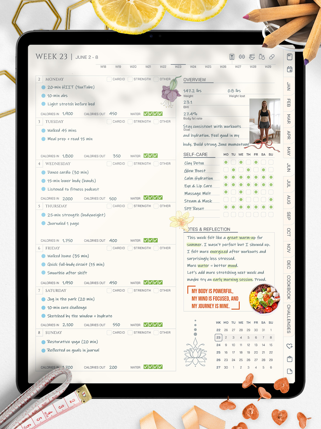 Fitness Planner 2026