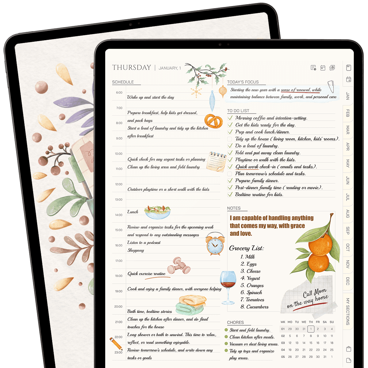 Daily planner 2026